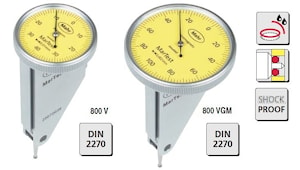 Индикаторы рычажные MarTest 800 V, 800 VGM торцевые  