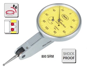 Индикаторы рычажно-зубчатые боковые MarTest 800 SRM с расширенным диапазоном измерений  